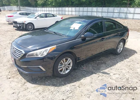 2016 Hyundai Sonata Se из США, поврежденный, VIN 5NPE24AF3GH278284